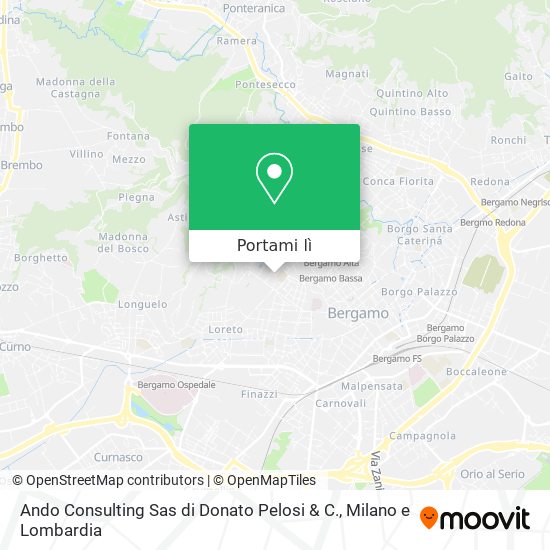 Mappa Ando Consulting Sas di Donato Pelosi & C.
