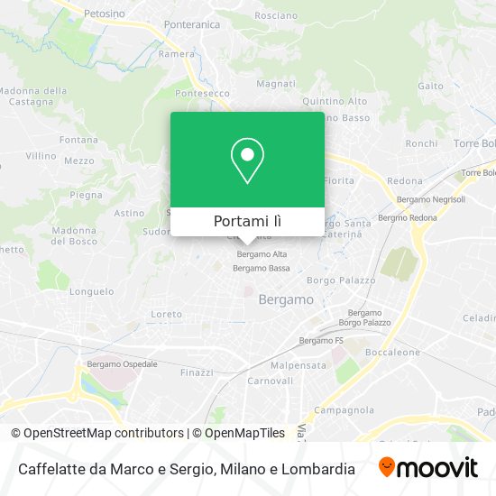 Mappa Caffelatte da Marco e Sergio