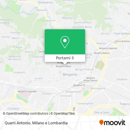 Mappa Quarti Antonio
