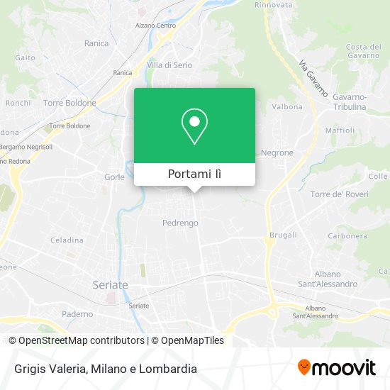 Mappa Grigis Valeria