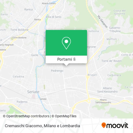 Mappa Cremaschi Giacomo