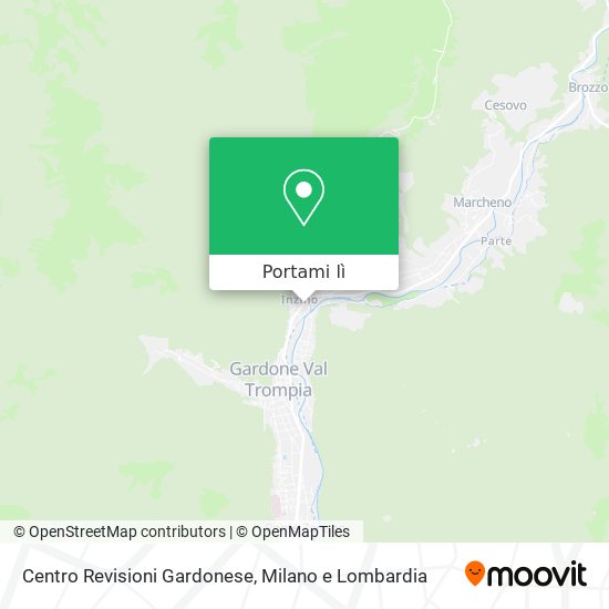 Mappa Centro Revisioni Gardonese