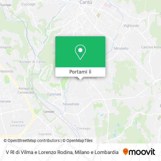 Mappa V Rl di Vilma e Lorenzo Rodina