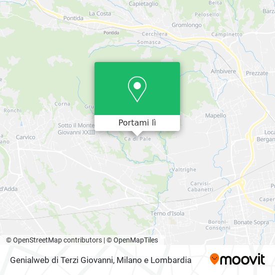 Mappa Genialweb di Terzi Giovanni