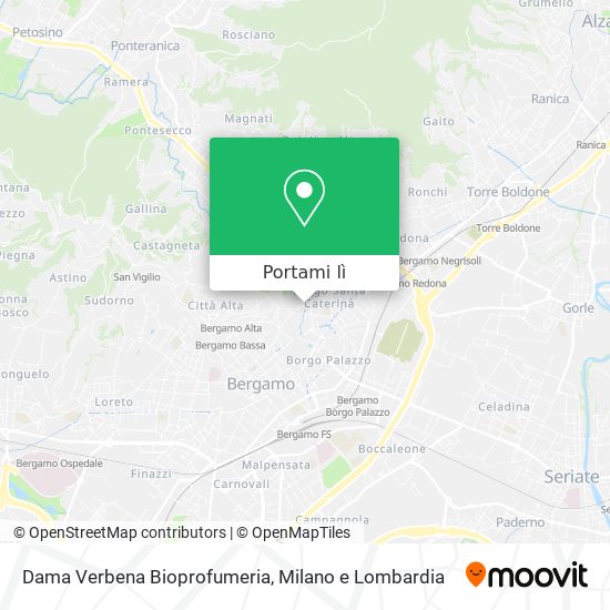 Mappa Dama Verbena Bioprofumeria