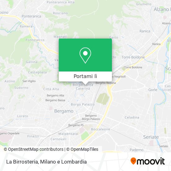 Mappa La Birrosteria
