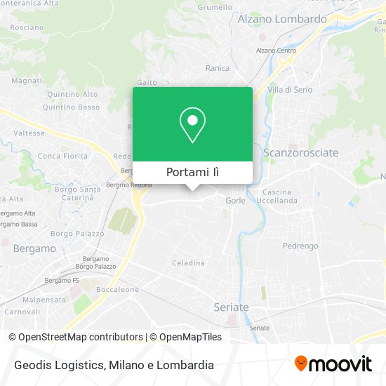 Mappa Geodis Logistics