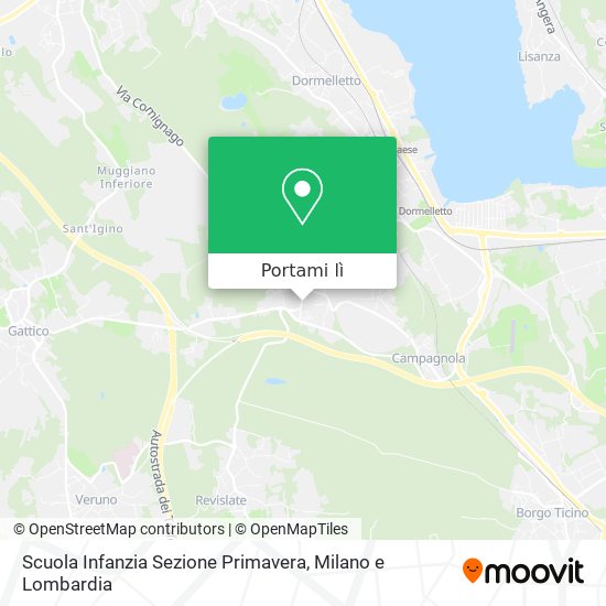Mappa Scuola Infanzia Sezione Primavera