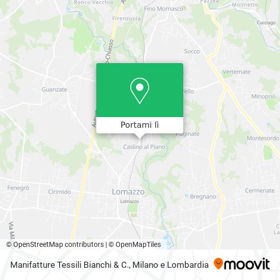 Mappa Manifatture Tessili Bianchi & C.