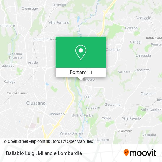 Mappa Ballabio Luigi