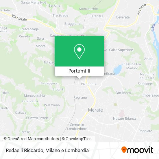 Mappa Redaelli Riccardo