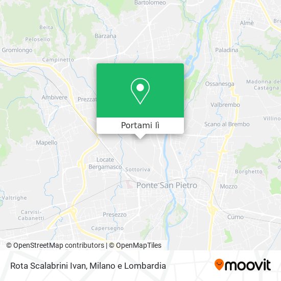 Mappa Rota Scalabrini Ivan