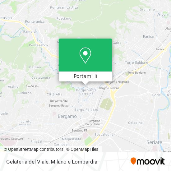 Mappa Gelateria del Viale