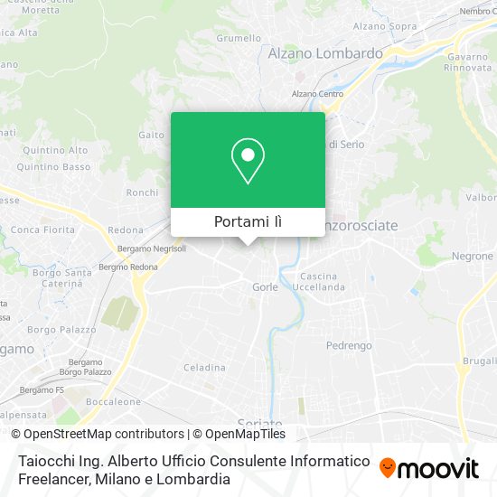 Mappa Taiocchi Ing. Alberto Ufficio Consulente Informatico Freelancer