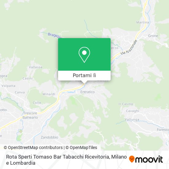Mappa Rota Sperti Tomaso Bar Tabacchi Ricevitoria