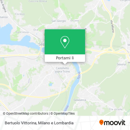 Mappa Bertuolo Vittorina