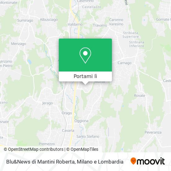 Mappa Blu&News di Mantini Roberta