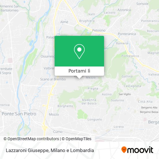 Mappa Lazzaroni Giuseppe