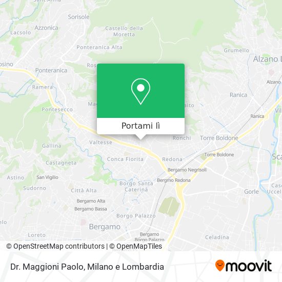 Mappa Dr. Maggioni Paolo