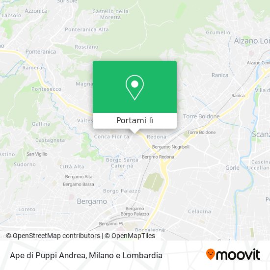 Mappa Ape di Puppi Andrea
