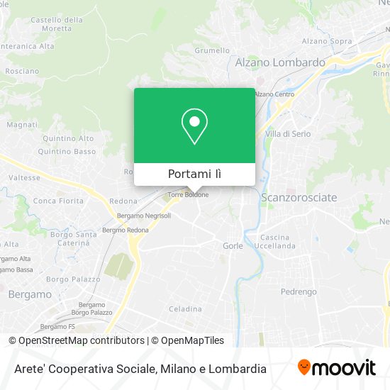 Mappa Arete' Cooperativa Sociale