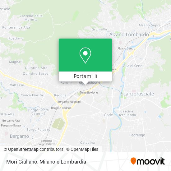 Mappa Mori Giuliano