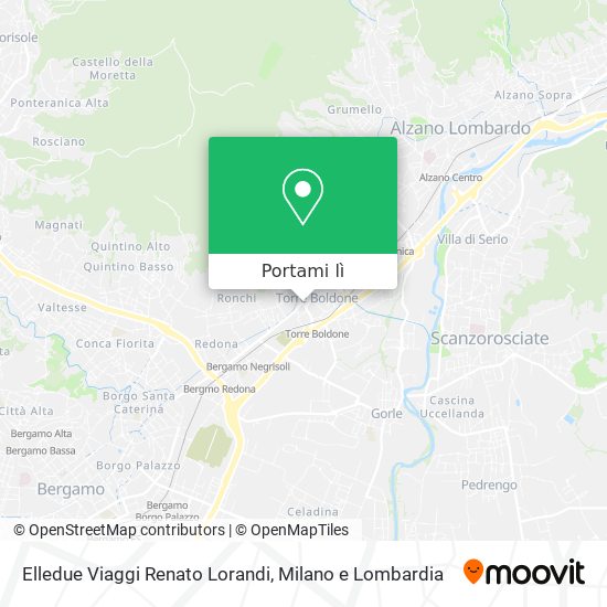 Mappa Elledue Viaggi Renato Lorandi