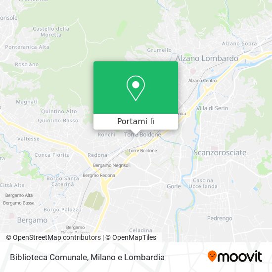 Mappa Biblioteca Comunale