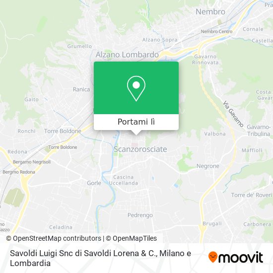Mappa Savoldi Luigi Snc di Savoldi Lorena & C.