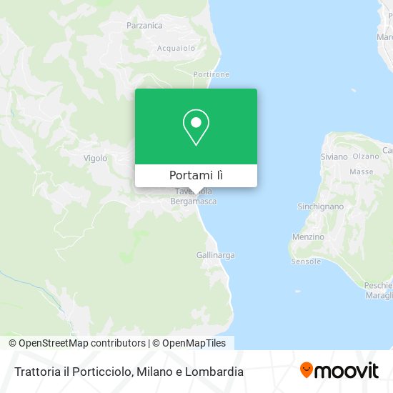 Mappa Trattoria il Porticciolo