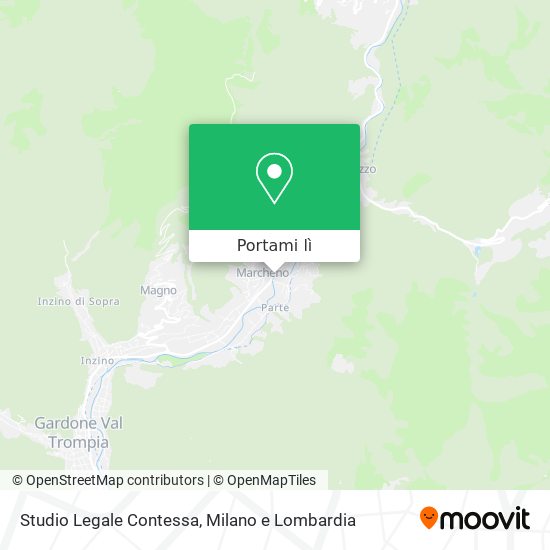 Mappa Studio Legale Contessa