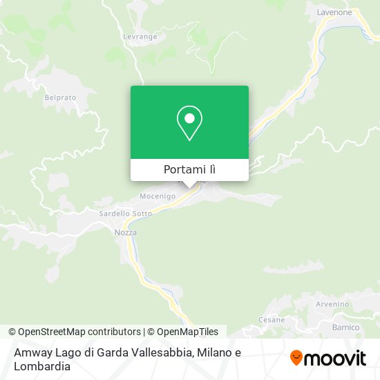 Mappa Amway Lago di Garda Vallesabbia
