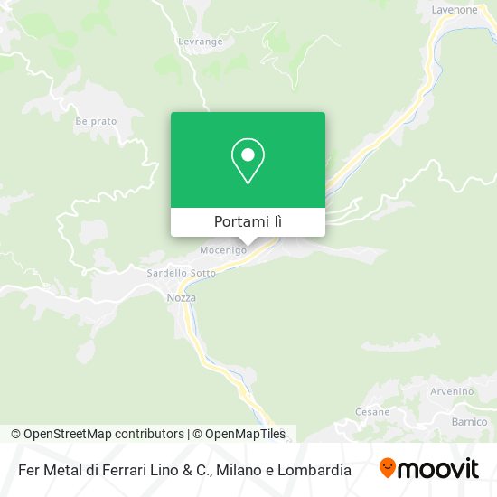 Mappa Fer Metal di Ferrari Lino & C.