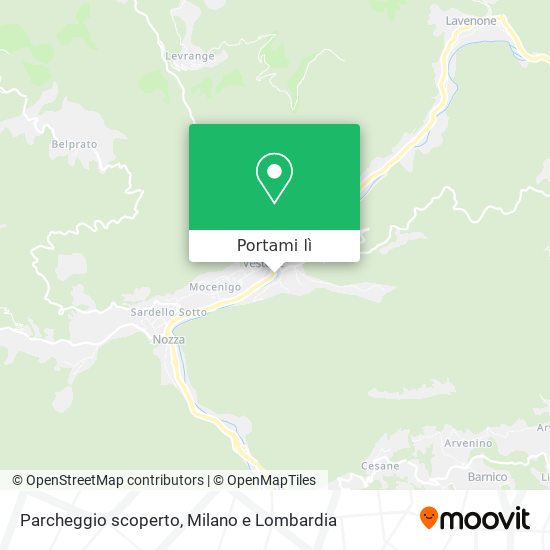 Mappa Parcheggio scoperto