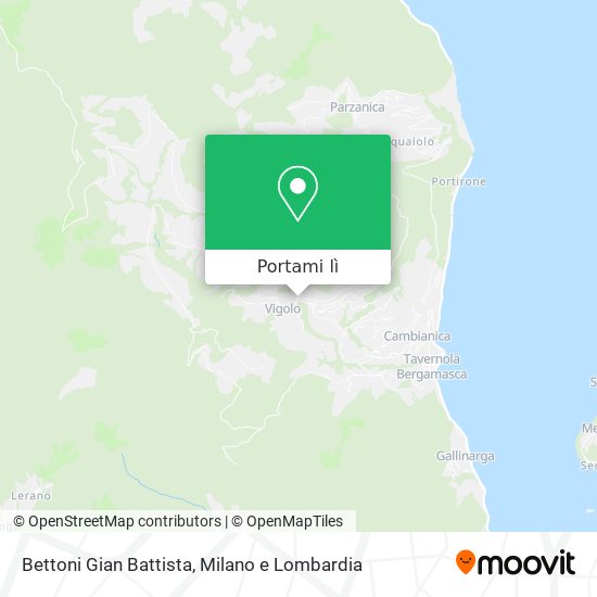 Mappa Bettoni Gian Battista