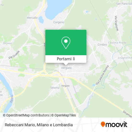 Mappa Rebeccani Mario