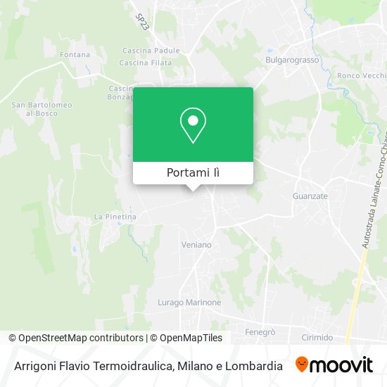Mappa Arrigoni Flavio Termoidraulica