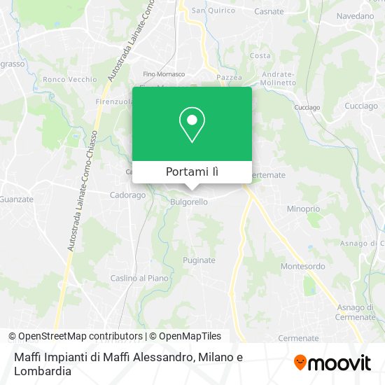 Mappa Maffi Impianti di Maffi Alessandro