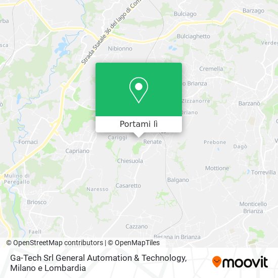 Mappa Ga-Tech Srl General Automation & Technology