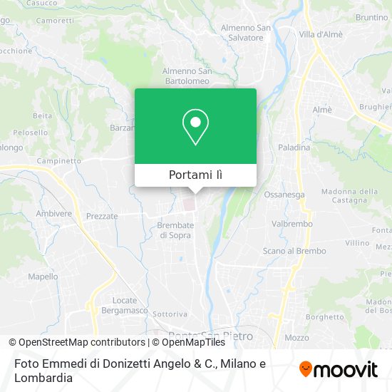 Mappa Foto Emmedi di Donizetti Angelo & C.