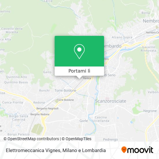 Mappa Elettromeccanica Vignes
