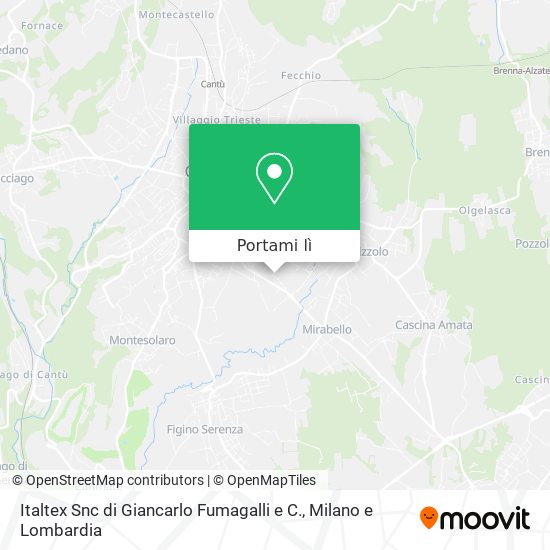Mappa Italtex Snc di Giancarlo Fumagalli e C.