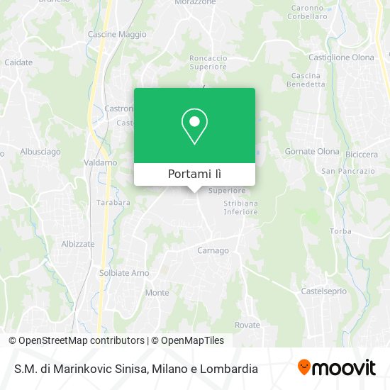 Mappa S.M. di Marinkovic Sinisa