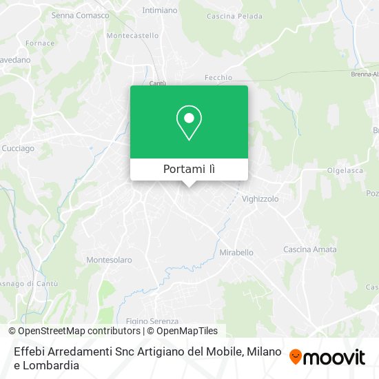 Mappa Effebi Arredamenti Snc Artigiano del Mobile