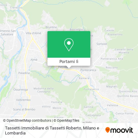 Mappa Tassetti Immobiliare di Tassetti Roberto