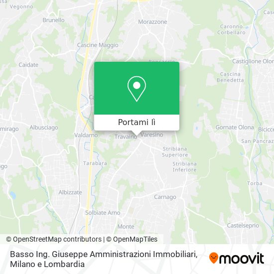 Mappa Basso Ing. Giuseppe Amministrazioni Immobiliari