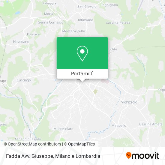 Mappa Fadda Avv. Giuseppe