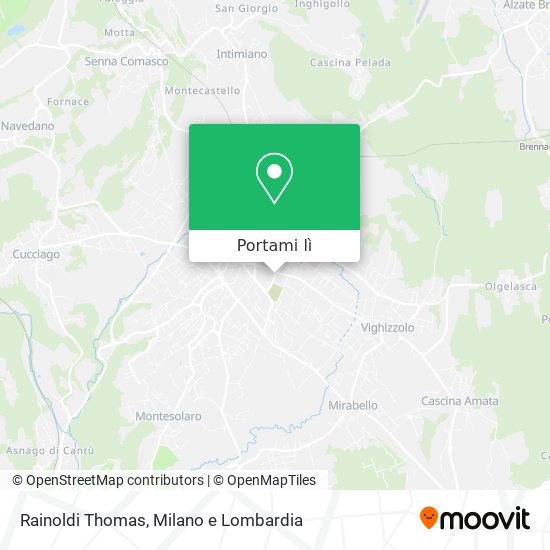Mappa Rainoldi Thomas