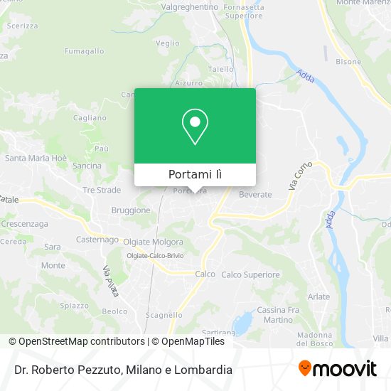 Mappa Dr. Roberto Pezzuto