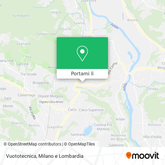 Mappa Vuototecnica